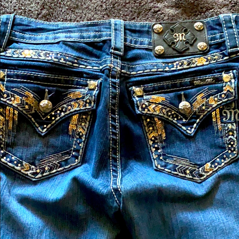 Miss me boot cut jeans 29x34